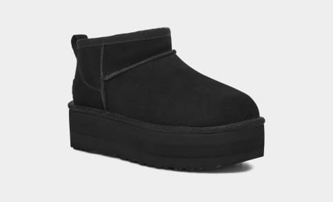 UGG Women's Classic Ultra Mini Platform BLACK