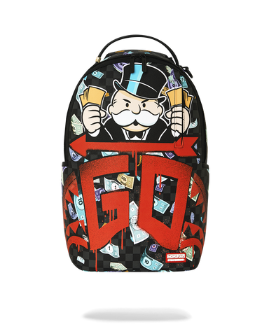 SPRAYGROUND MONOPOLY TIME TO GO BACKPACK