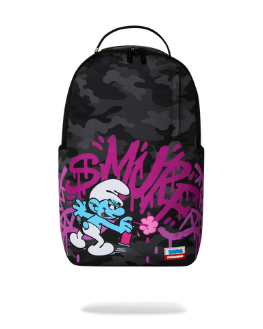 SPRAYGROUND SMURFS SHARK TAG BACKPACK