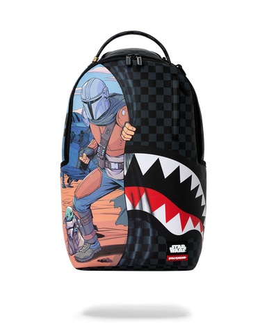 SPRAYGROUND STAR WARS MANDO GROGU GET TO THE SHIP BACKPACK