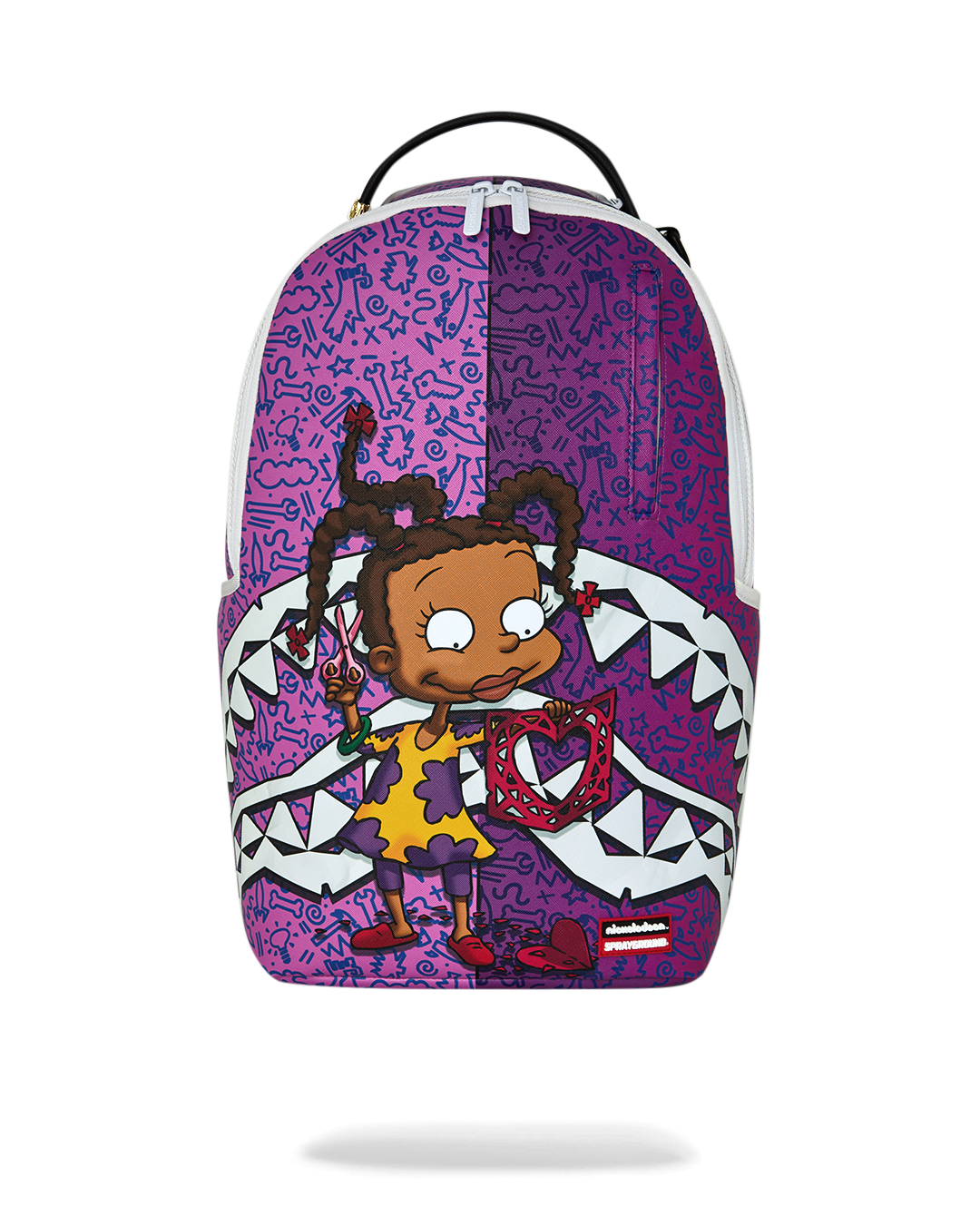 SPRAYGROUND RUGRATS SUSIE PAPER HEARTS BACKPACK
