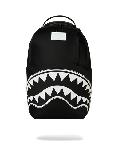 SHARK CENTRAL 2 - BLACK WHITE BACKPACK