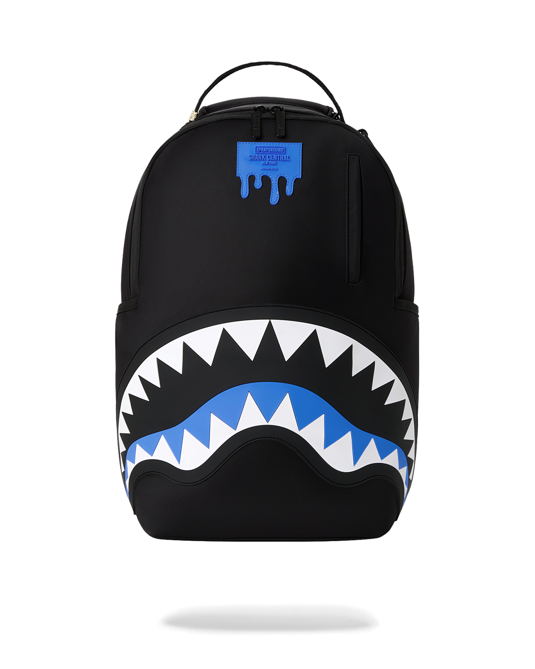 SPRAYGROUND SHARK CENTRAL PASSPORT (BLUE) BACKPACK