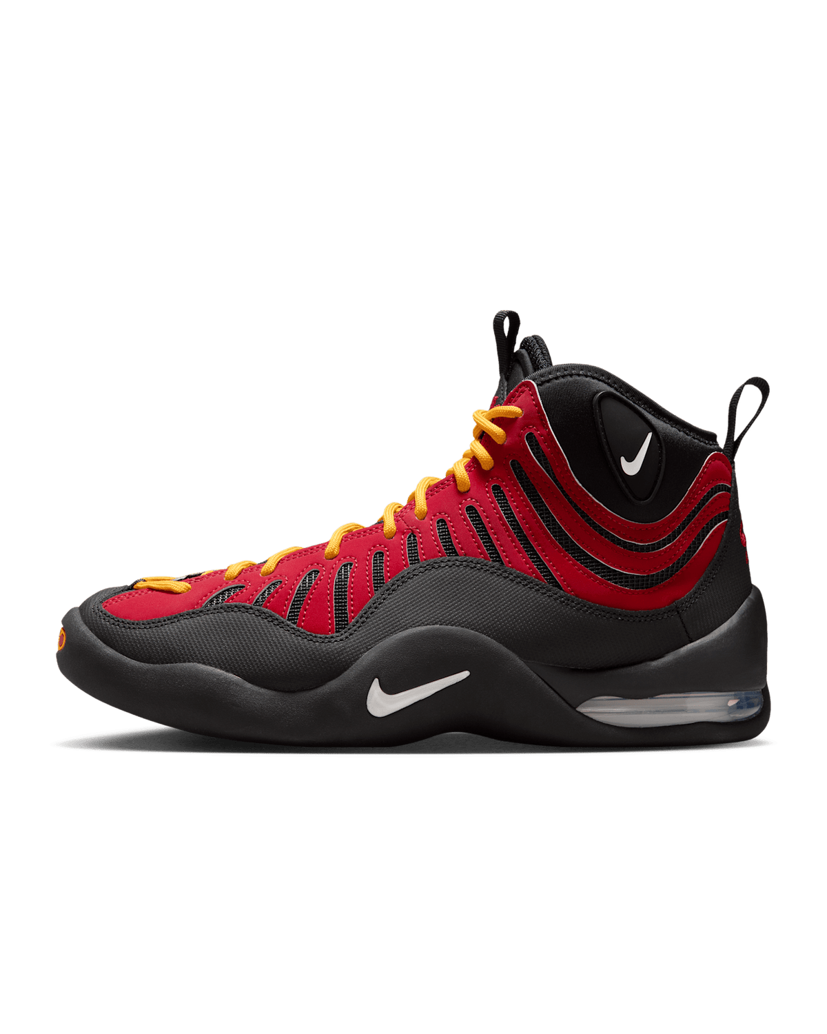 Air Bakin High SP Black and Varsity Red
